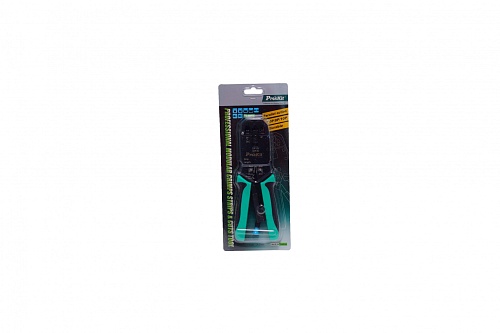 Кримпер для обжима ProsKit CP-200R (для разъемов RJ11, RJ12, RJ45, 10P10C)  