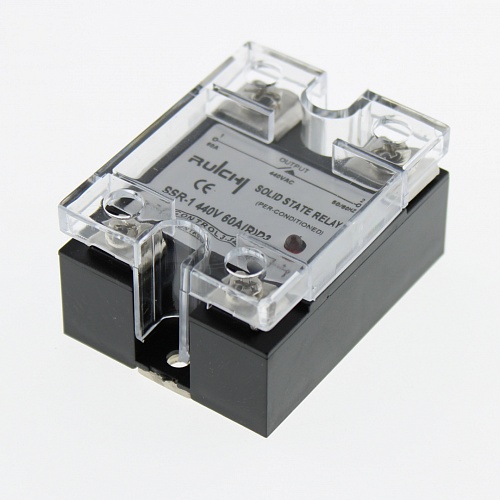 Реле твердотельное SSR-1 440V 60A (R) D3 (3-32V)
