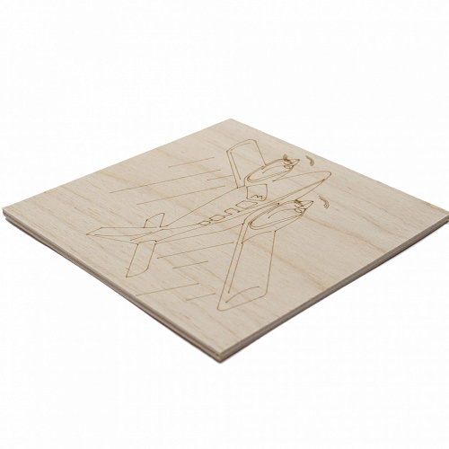 Доска для выжигания 12-0915 "Самолёт" 
