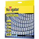 Лента светодиодная Navigator NLS-2835CW240-30-IP20-12V
