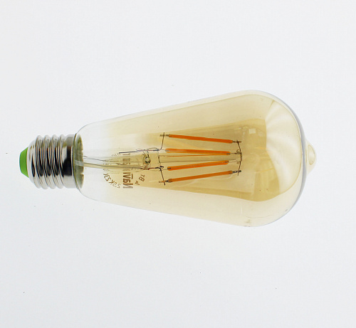 Декоративная ретро-лампа «Винтаж» Navigator NLL-F-ST64-4-230-2.5К-E27, теплый белый