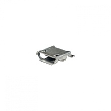 microUSB 5BF 03 гнездо в разрез платы, Разъём