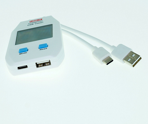 Тестер USB (ток, емкость, напряжение) Uni-T UT658DUAL
