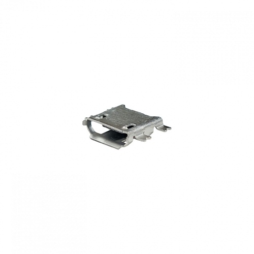microUSB 5BF 03 гнездо в разрез платы, Разъём