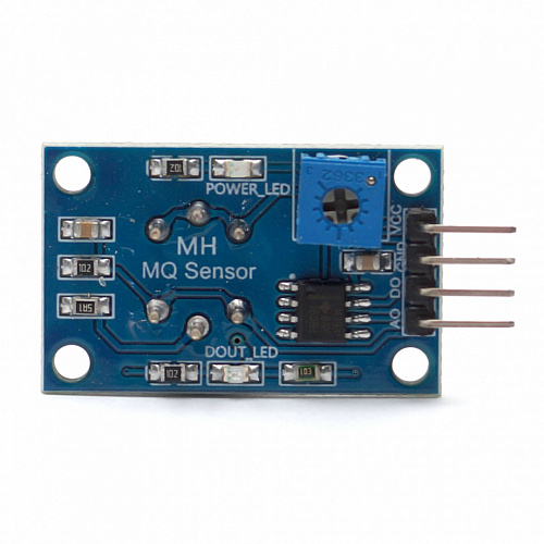 Датчик газа MQ-5 (природный газ, пропан, изобутан, коксовый газ)	 для Arduino