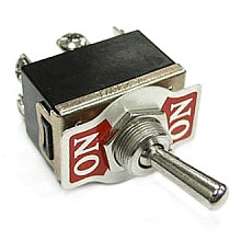 Тумблер KN3(C)-202(A) on-on 10A  6P