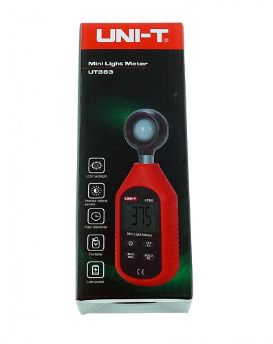 Измеритель освещенности (люксметр) Uni-t UT383 
