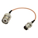 SL16-K-1.5-RG316-15CM-BNC-K-1.5 переходник гибкий , Разъём высокочастотный