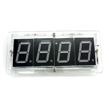 Электронные часы в корпусе