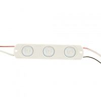 Модуль герметичный CRAFT-2835-3-12V Warm 170deg (80x17.5mm, 1.2W, IP67)