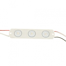 Модуль герметичный CRAFT-2835-3-12V Warm 170deg (80x17.5mm, 1.2W, IP67)