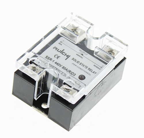 Реле твердотельное SSR-1 440V 80A (R) D3 (3-32V) 