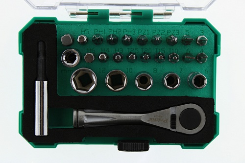 Набор бит и головок ProsKit SD-2318M с держателем