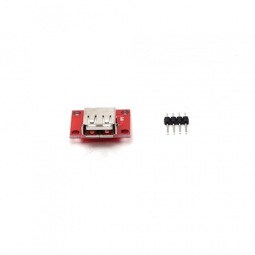 Модуль разъема USB-A	 гнездо	для Arduino			