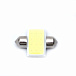 Светодиодная лампа C5W (T11x31) 12V 1 COB LED White