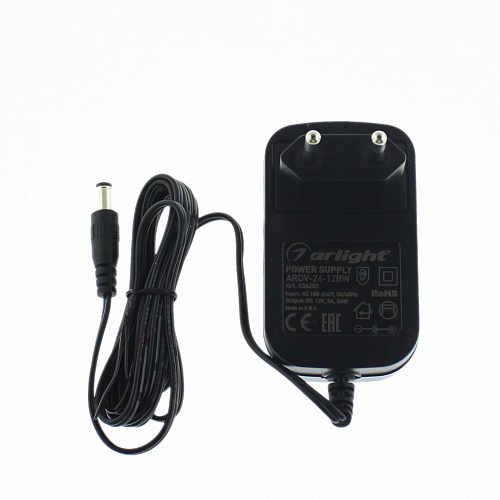 Сетевой адаптер Arlight ARDV-24-12BW (12V, 2A, 24W)