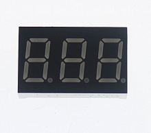 Светодиодный индикатор LED G 3DIG AN FYT-3631BG-11