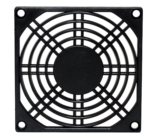 Решетка для вентилятора  92x92мм пластик