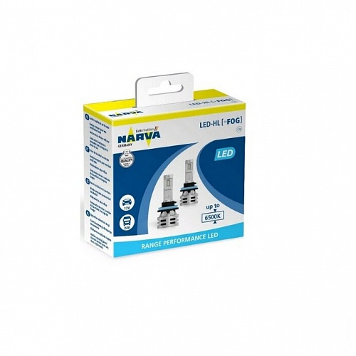 Светодиодная лампа H8/H11/H16 Narva Range Performance LED-FOG 6500K 12/24V 18036 2шт