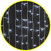 Гирлянда уличная «занавес» Navigator NGF-C01-357CW-8-2x1.5m-230-TR-IP44 белый