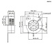 Вентилятор Ruichi RQU7530MS 75x75x30мм 0.25A 12V