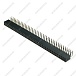 PBD-80R (2x40) шаг 2,54мм, Разъем штыревой