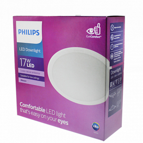 Светильник Philips 59466 MESON 150 17W WH 840 (витрина)