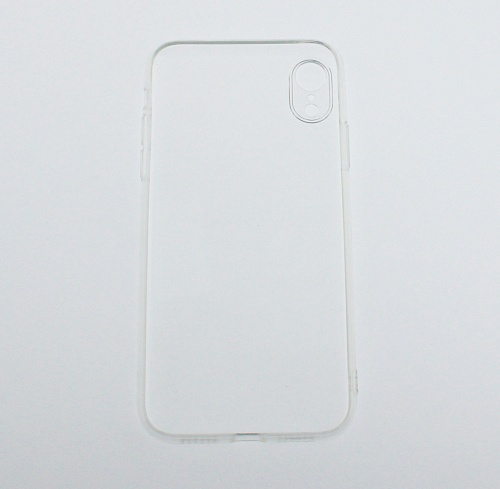 Чехол-накладка для iPhone Xr (с защитой камеры) Прозрачный