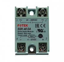 Реле твердотельное SSR-40DA Fotek