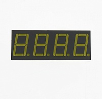 Светодиодный индикатор LED W 4DIG CA FYQ-5641AUW-21