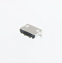 microUSB гнездо на плату универсальный 11, Разъём