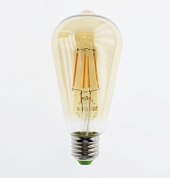 Декоративная ретро-лампа «Винтаж» Navigator NLL-F-ST64-4-230-2.5К-E27, теплый белый