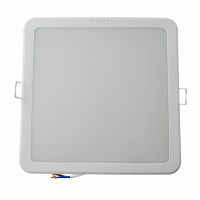 Светильник квадратный Philips 59467 MESON 150 17W WH SQ recessed (17Вт, 1300Лм, 6.5К) Осн ср