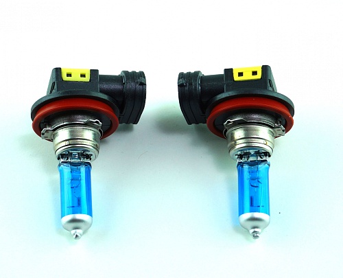 Галогенная лампа головного света H8 BOCXOD Hyper White 5000K 12V 35W PGJ19 80191HW2 2шт