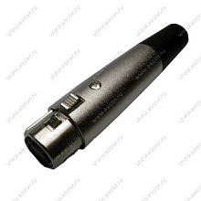 XLR гнездо на кабель 55 5F, Разъём