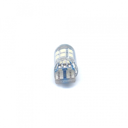Светодиодная лампа T10 (W5W) 12V 3014 15 SMD LED White 