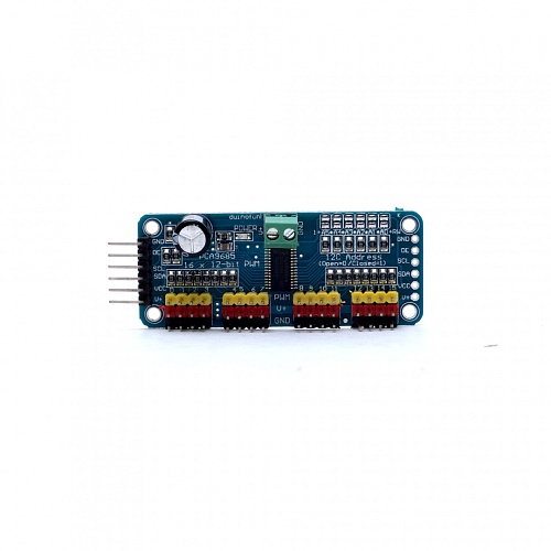 Шилд сервоприводов 16 канальный PCA9685 для Arduino  