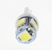 Светодиодная лампа T10 (W5W) 24V 5050 5 SMD LED White Lumen