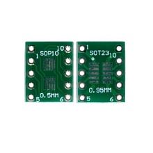 MSOP10-SOT23 (плата), Панелька для микросхем