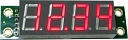 SHD0032R - Четырехразрядный светодиодный семисегментный дисплей со сдвиговым регистром, красный