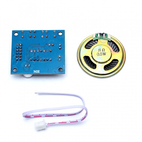 Модуль записи и воспроизведения звука ISD1820 с динамиком для Arduino