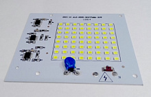 Светодиодная матрица "прямого включения" ST 30W 6000K smd2835 (220V, 2700lm, 64LED, 90x75mm)