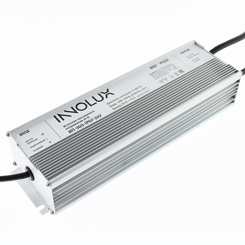 Блок питания INNOLUX ИП-360-IP67-24V (24V, 15A, 360W, IP67)