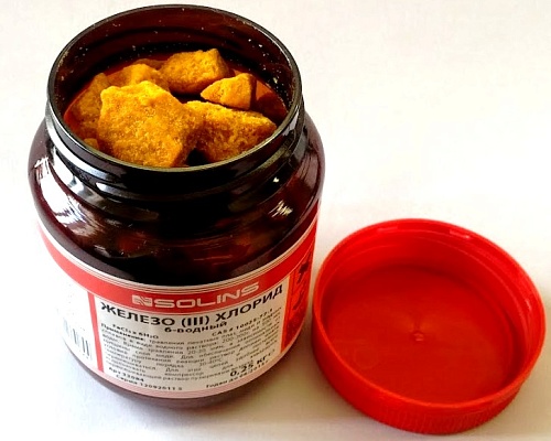 Хлорное железо 6-ти водное (250г)