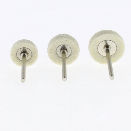 Круги полировочные FIT, шерсть (3шт)