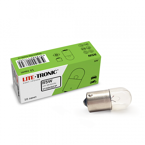 R5W (BA15s) Lite-Tronic 12V 5W 1110VSCP