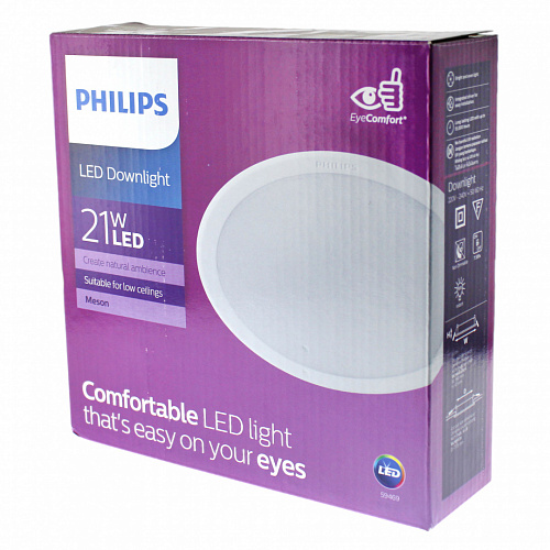 Светильник Philips 59469 MESON 175 21W WH 865 (витрина)