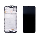 Дисплей для Samsung Galaxy A15 4G/5G (A155F/A156B) модуль с рамкой Черный - OR (SP)