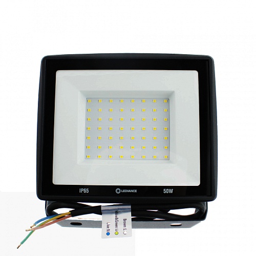Прожектор светодиодный ДО-50Вт LEDVANCE FL ECO 4000K 5000lm IP65 110D черный 4099854137044