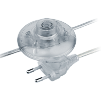 Шнур сетевой 1.7м напольный прозрачный 2х0.5мм2 Navigator (NPS-FS01-170-2x0.5-TR)